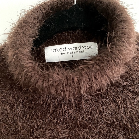Naked Wardrobe Get Fuzzed Sweater - Picture 2 of 3